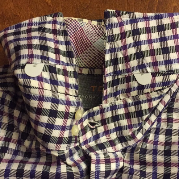 T. D. Thomas Dean Mens Shirt NWOT size M - Picture 5 of 7